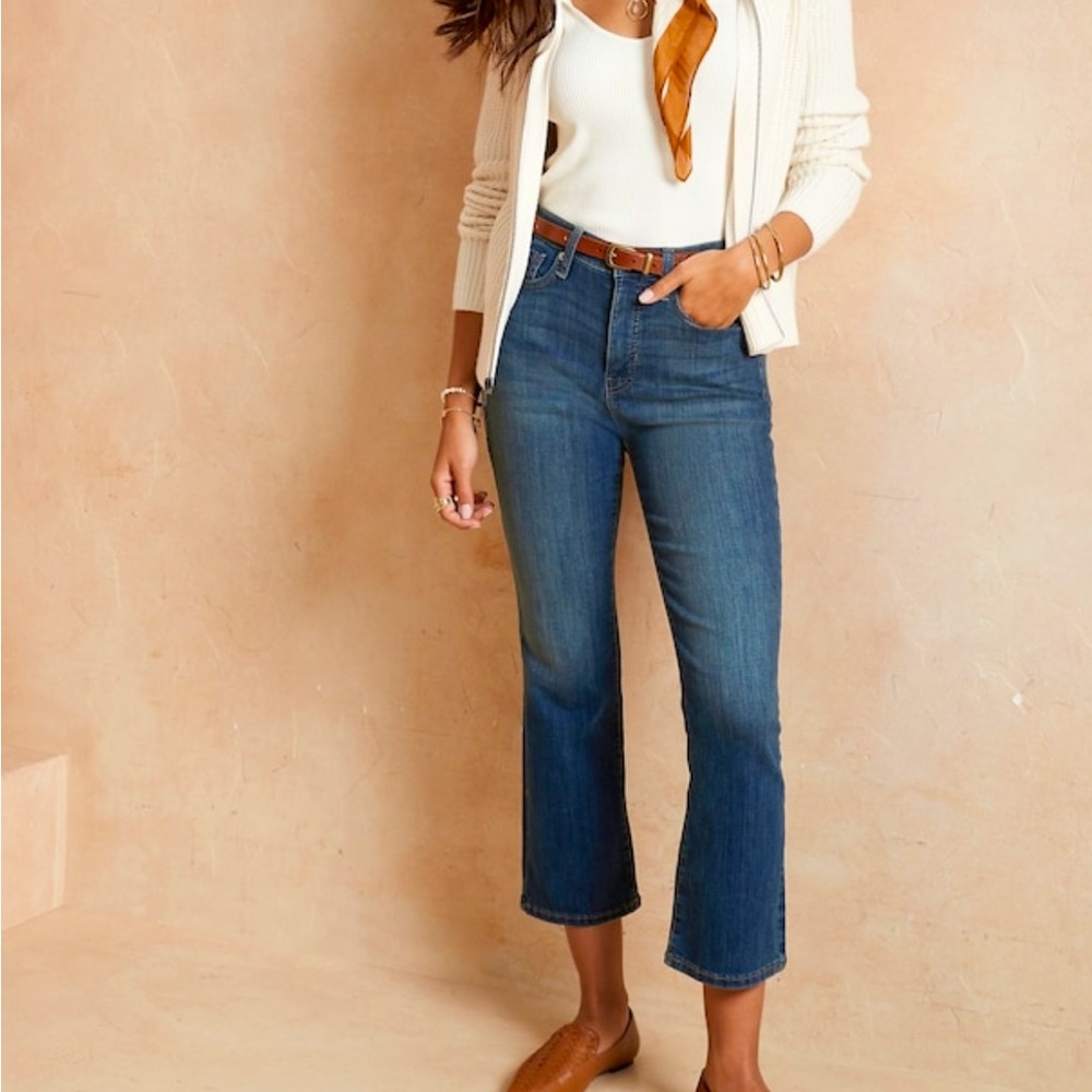 Banana republic cropped boot cut